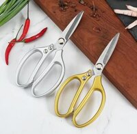 Kéo Nhật Nội Địa SK5 Siêu Sắc, Kéo Cắt Gà, Cắt Vịt, Cắt Thịt Các Loại Đa Năng, Siêu Tiện Lợi- Hàng Chính Hãng - Bạc