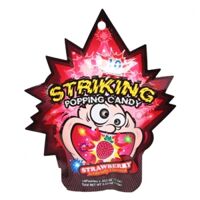 Kẹo nổ Striking vị dâu 15g