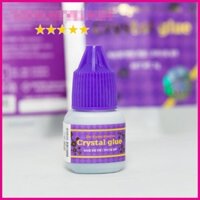 keo nối mi Crystal Glue tím, keo tím ít cây, khô 2s - 3s