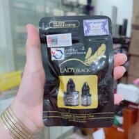 keo nối mi lady hàn quốc ghi ở chú thích là lady màu gi shop sẽ gửi màu đó cho khách