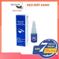 Keo nối mi mắt xanh Stars Color chuyên dụng