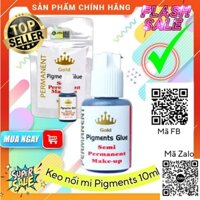 Keo nối mi Pigments 10ml Hàn Quốc,keo tạo fan tay