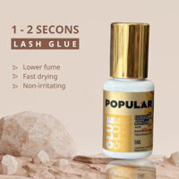 Keo nối mi Pro glue Popular khô 1s, không kén thời tiết, phù hợp bạn mới học và thời tiết mùa hè