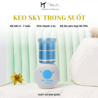 Keo nối mi Sky Zone HÀN QUỐC 5ml SIÊU BỀN-ÍT CAY_KEO BÊ TÔNG_ Dụng cụ nối mi _THÚY HÀ