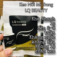 keo nối mi trong không chân keo/keo nối mi tàng hình LQ beauty khô nhanh