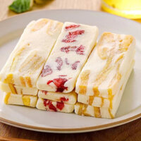 Kẹo Nougat Hạnh Phúc Mix Xoài Dâu Tây Mềm Dẻo Thơm Ngon