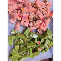 KẸO NOUGAT TÚI 500GRAM TRÀ XANH VIỆT QUẤT XOÀI DÂU