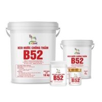 Keo Nước Chống Thấm B52 [Thùng 18KG] Màng Keo Đặc, Siêu Cứng, Có độ bóng tốt, sơn cho tường, đá chẻ, bê tông…