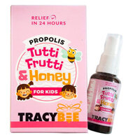 Keo ong Propolis Tutti Frutti & Honey For Kids Tracybee hỗ trợ tăng cường sức đề kháng