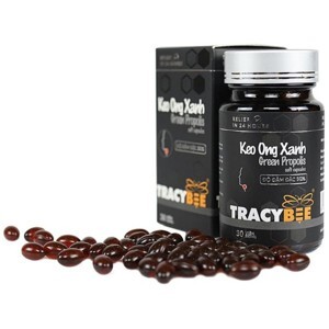 Keo ong xanh tracybee green propolis 30 viên