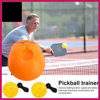 Keo| Phụ kiện thể thao Huấn luyện viên bóng đá Pickleball cầm tay Bóng có dây để thực hành dễ dàng Công cụ đào tạo lý tưởng cho người chơi Đông Nam Á
