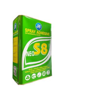 Keo phun dán gỗ S8, Keo phun dán gỗ nội thất gỗ công nghiệp MDF Hộp 3,3kg