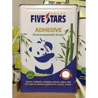 Keo phun laminate - Dán chỉ nhựa và ván công nghiệp FIVESTARS, thùng 3.5L