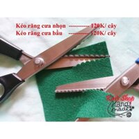 Kéo răng Cưa Bầu- Nhọn ứng dụng trong handmade