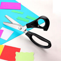 Kéo răng cưa cắt Giấy Thiệp, Cắt vải, Cắt Da mỏng DIY làm Sổ Thiệp hay may mặc handmade