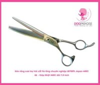 Kéo răng cưa tay trái cắt tỉa lông chuyên nghiệp 7 inch - LB-700TL-Japan 440C-thép Nhật 440C (46 răng) - Left Thinning Scissor 7.0