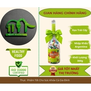 Kẹo Rellenos Frutales trái cây chai rượu 300g
