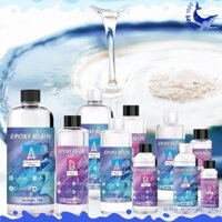 Keo Resin Epoxy AB Cứng, Trong Suốt, Ít Bọt Chuyên Dụng Làm Trang Sức (BÁN LẺ)