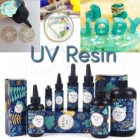 Keo Resin UV dùng để làm trang sức, các sản phẩm nhỏ, dán phôi