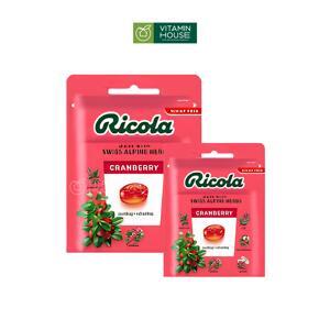 Kẹo Ricola Carton Box Cranberry 40g