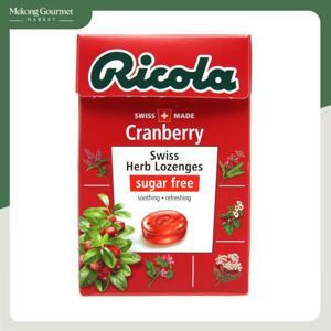 Kẹo Ricola Carton Box Cranberry 40g