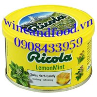 Kẹo Ricola Lemon mint 100g