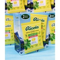 Kẹo RICOLA LEMONMINT ngậm ho không đường 105 viên
