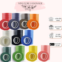 Keo Sáp Quấn Cành, Băng Sáp dính nhiều màu sắc trang trí thủ công Winstorehandmade-WSBS051