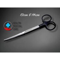 Kéo siêu cắt cong cán đen 14 cm