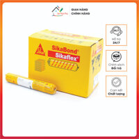 Keo Sikaflex Contruction AP Chất trám khe nứt đa năng 1 thành phần (màu xám) 600ml. gốc polyurethane