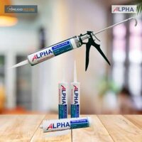 Keo silicon Alpha A500 màu nâu