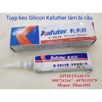 Keo Silicon Đen Độ Đèn Chống Ăn Mòn Loại Tuýp K5911B 100g