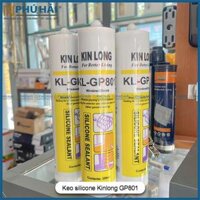 Keo silicon KinLong màu Trong A500 KL-GP801(24C/T)