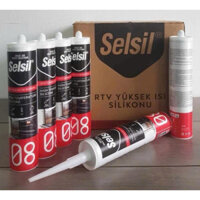 Keo silicone chịu nhiệt màu đỏ