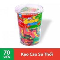 Kẹo Sing Gum Có Nhân Big Babol Sploosh Hương Trái Cây Hỗn Hợp Hũ 266g (70 viên)