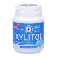 Kẹo sing-gum không đường ngăn ngừa sâu răng hương bạc hà Lotte Xylitol (51.1g)