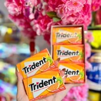 Kẹo Singum Không Đường Trident Vị Tropical Twist Mỹ 14 Sticks