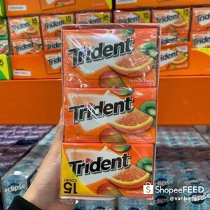 Kẹo Singum Trident - Hộp 14 Thanh