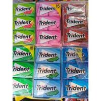 Kẹo Singum Trident  - Mỹ - Lốc (15 count x 14 Sticks)