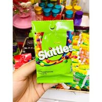 Kẹo Skittles vị chua gói 15g màu xanh lá