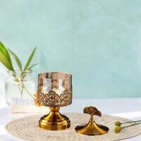 Kẹo Snack Hộp Đựng Đồ Thiếc Trang Trí Đa Năng Ổn Định Đế Bảo Quản