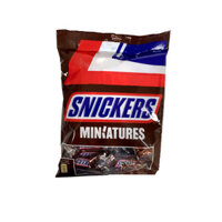 KẸO SÔ CÔ LA BƠ ĐẬU PHỘNG SNICKERS MINIATURES 150G
