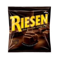 Kẹo Sô Cô La Đen Nhân Toffee Dẻo Riesen 135g – Riesen Dark Chocolate Chewy Toffee