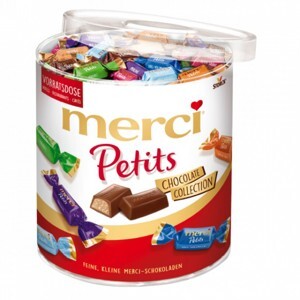 Kẹo sô cô la Merci Petits Chocolate Collection 1000g