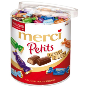 Kẹo sô cô la Merci Petits Chocolate Collection 1000g