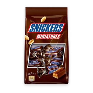 Kẹo Socola Bơ Đậu Phộng Snickers Miniatures 150g