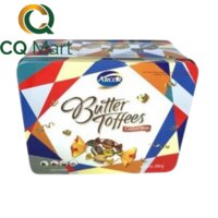 Kẹo Socola Butter Toffees Hộp Thiếc Vuông 350g