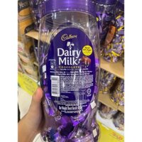 Kẹo socola Cadbury Dairy Milk Chocolate hũ 400gram