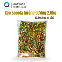 Kẹo socola Choco Rock hướng dương 2.5kg/bao túi sẵn ( Nhập khẩu Hàn Quốc)