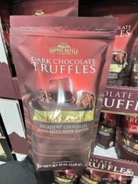 Kẹo Socola Đen Kirkland Dark Chocolate Truffles Sea Salt Mỹ